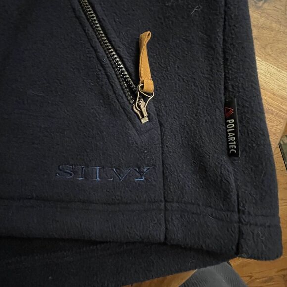 Silvy Walking Jacket Fleece Zip Up Italy Made Polartec Southwest Vintage Large - Picture 6 of 8
